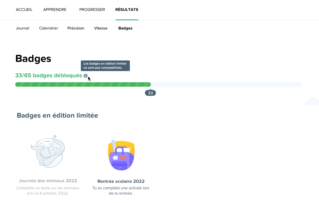 Badges en édition limitée