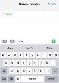 Clavier tactile iOS Clavier tactile iOS