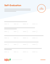 **Self-Evaluation** For children