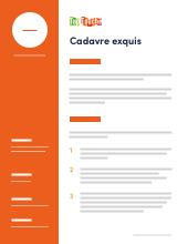 **Cadavre exquis** Vitesse
