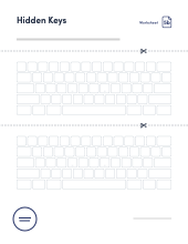 **Worksheet no. 5b** (Horizontal **Enter** key for macOS and Windows)