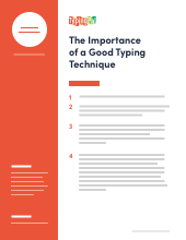 **The Importance of a Good Typing Technique** Introduction activity