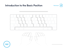 **Worksheet no. 3a** (Inverted L-shaped **Enter** key for macOS and Windows)