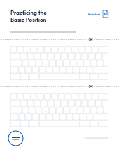 **Worksheet no. 4a** (Inverted L-shaped **Enter** key for macOS and Windows)